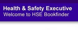 Health & Safety Executive - Welcome to Bookfinder banner